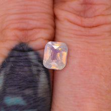 Load image into Gallery viewer, Create your own ring: 1.69ct cushion opalescent sapphire