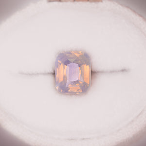 Create your own ring: 1.69ct cushion opalescent sapphire
