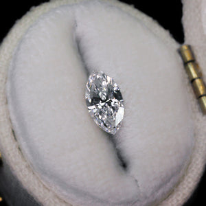 Create your own ring: 0.73ct marquise lab diamond (D/VS1)