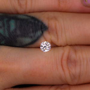 Create your own ring: 0.52ct round lab diamond (D/VVS2)