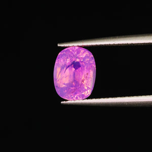 Create your own ring: 1.78ct pink/lavender opalescent sapphire