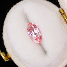 Load image into Gallery viewer, Create your own ring: 1.21ct peach lab sapphire marquise