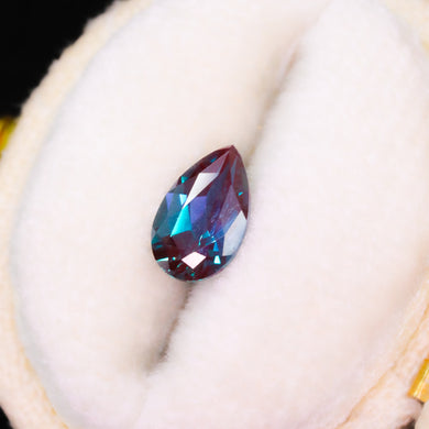 Create your own ring: 1.09ct lab alexandrite pear