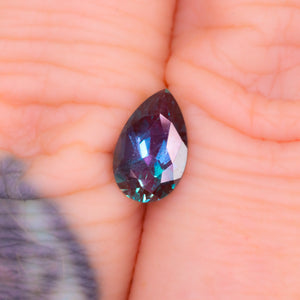 Create your own ring: 1.09ct lab alexandrite pear