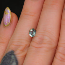 Load image into Gallery viewer, Create your own ring: 0.77ct hexagon teal sapphire
