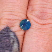 Load image into Gallery viewer, Create your own ring: 1.07ct teal/blue opalescent sapphire