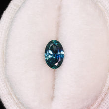 Load image into Gallery viewer, Create your own ring: 0.64ct teal/blue Montana oval sapphire