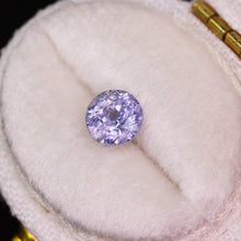 Load image into Gallery viewer, Create your own ring: 1.04ct speckled lavender Umba round sapphire