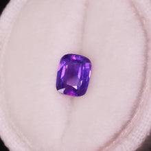 Load image into Gallery viewer, Create your own ring: 1.04ct purple elongated cushion sapphire
