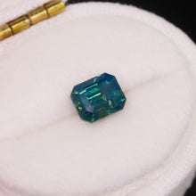 Load image into Gallery viewer, Create your own ring: 1.30ct radiant teal opalescent sapphire