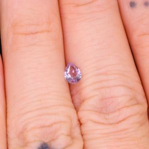Create your own ring: 0.45ct lavender/purple plear sapphire