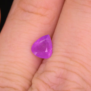 Create your own ring: 1.35ct pink pear sapphire