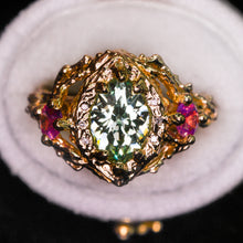 Load image into Gallery viewer, Queen of Garden &amp; Glade: one of a kind 14k ring