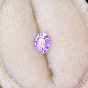 Create your own ring: 0.53ct lavender opalescent sapphire