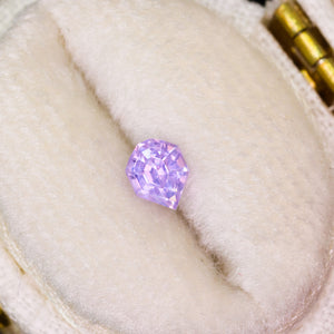 Create your own ring: 0.53ct lavender opalescent sapphire