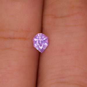 Create your own ring: 0.53ct lavender opalescent sapphire