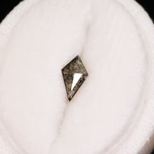 Load image into Gallery viewer, Create your own ring: 0.26ct rosecut kite salt &amp; pepper diamond