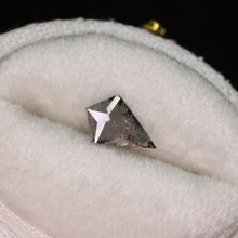 Load image into Gallery viewer, Create your own ring: 0.43ct rosecut kite salt &amp; pepper diamond