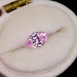 Create your own ring: 1.34ct light pink marquise lab sapphire (Ice Princess)