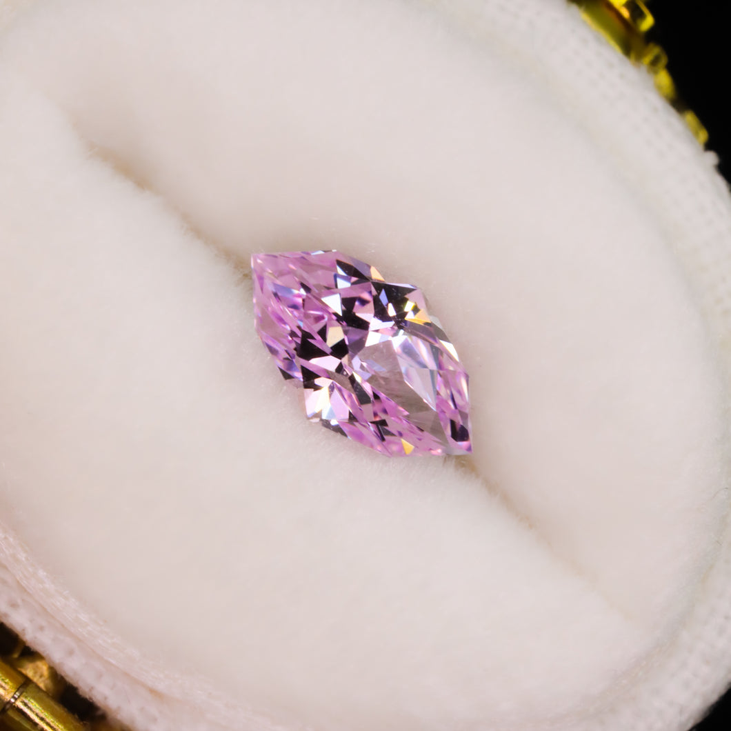 Create your own ring: 1.34ct light pink marquise lab sapphire (Ice Princess)