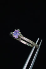 Load image into Gallery viewer, Oakley: 14k palladium white gold, lavender/pink sapphire &amp; diamond ring