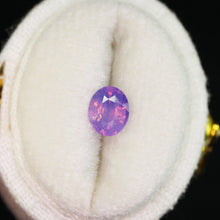 Load image into Gallery viewer, Create your own ring: 1.11ct opalescent pink/purple sapphire