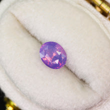 Load image into Gallery viewer, Create your own ring: 1.11ct opalescent pink/purple sapphire