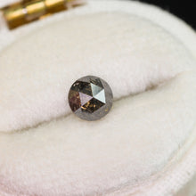 Load image into Gallery viewer, Create your own ring: 0.81ct rosecut salt &amp; pepper diamond