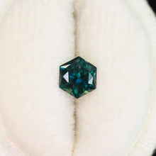 Load image into Gallery viewer, Create your own ring: 0.75ct dark parti/teal Australian sapphire