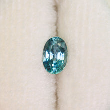 Load image into Gallery viewer, Create your own ring: 0.64ct oval teal Montana sapphire