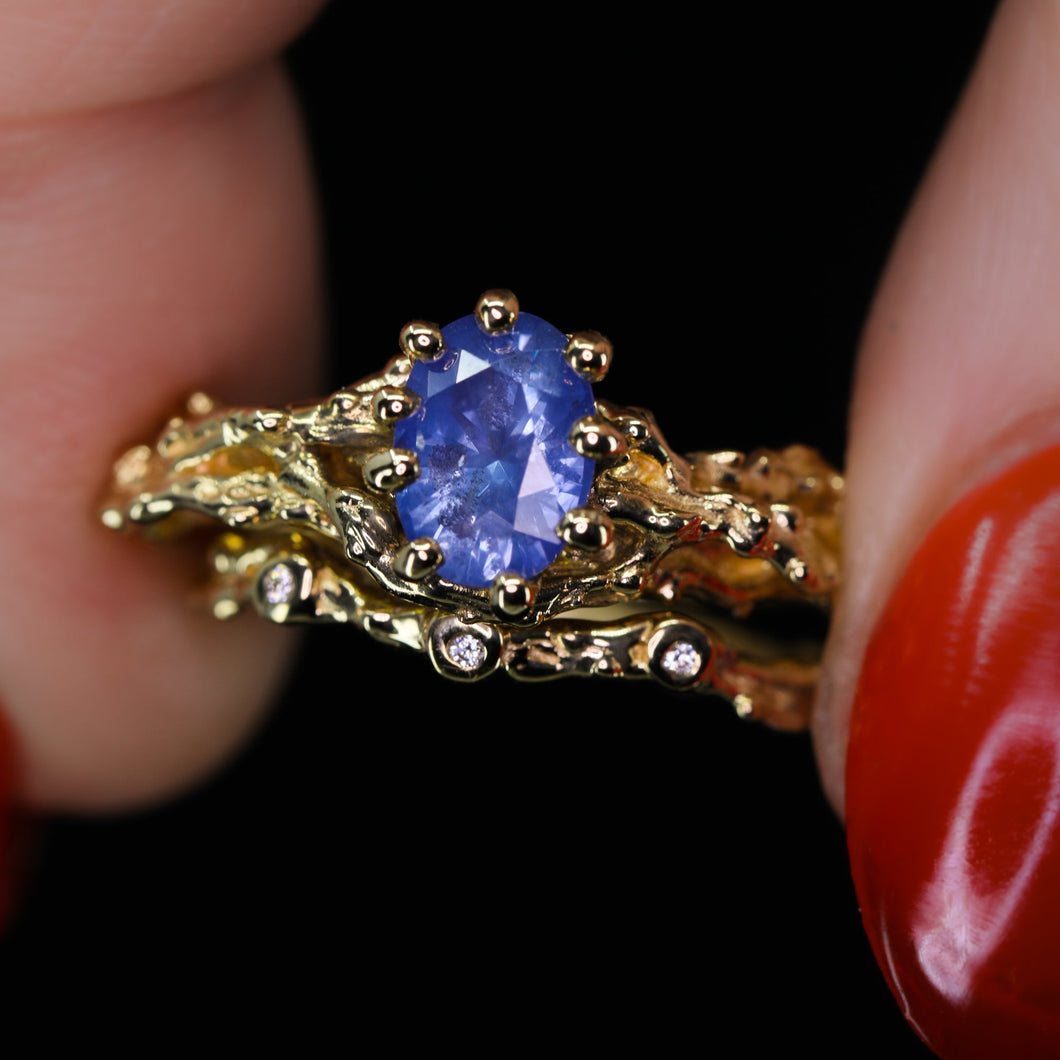 Reverie ring setting (single ring or matching set)