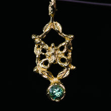 Load image into Gallery viewer, Butterfly Portal: 14K charm/pendant (36 stone options)