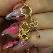 Load image into Gallery viewer, The Hidden Realm Key: 14K charm/pendant (multiple options)