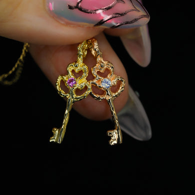 The Hidden Realm Key: 14K charm/pendant (multiple options)