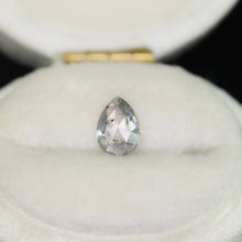 Load image into Gallery viewer, Create your own ring: 0.66ct rosecut pear salt &amp; pepper diamond