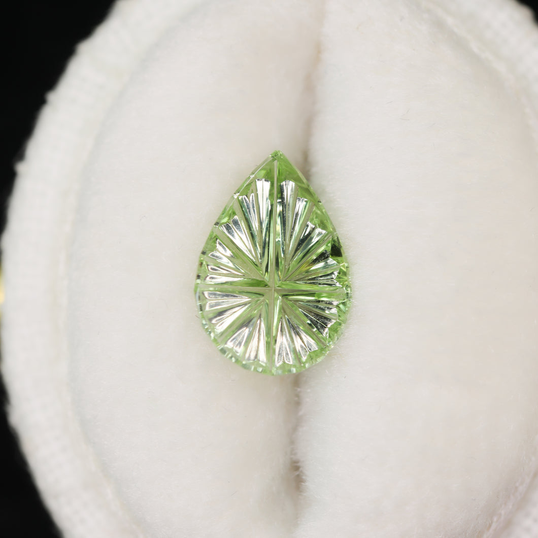 Create your own ring: 0.99ct pear John Dyer Starbrite sapphire