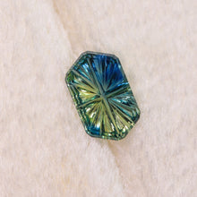 Load image into Gallery viewer, Create your own ring: 0.86ct John Dyer Starbrite parti hexagon sapphire