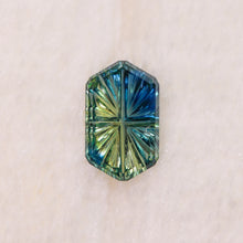 Load image into Gallery viewer, Create your own ring: 0.86ct John Dyer Starbrite parti hexagon sapphire
