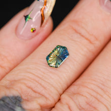 Load image into Gallery viewer, Create your own ring: 0.86ct John Dyer Starbrite parti hexagon sapphire