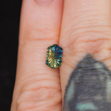 Load image into Gallery viewer, Create your own ring: 0.86ct John Dyer Starbrite parti hexagon sapphire