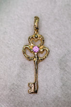 Load image into Gallery viewer, The Hidden Realm Key: 14K charm/pendant (multiple options)