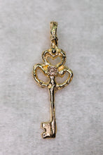 Load image into Gallery viewer, The Hidden Realm Key: 14K charm/pendant (multiple options)