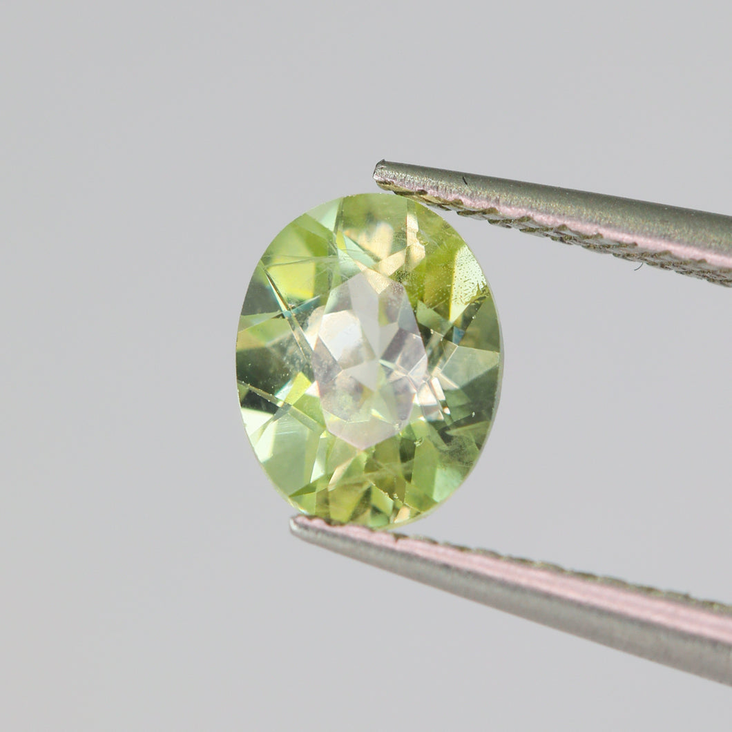 Create your own ring: 0.76ct lime/yellow Montana sapphire