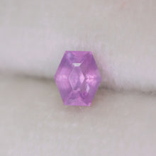 Load image into Gallery viewer, Create your own ring: 0.56ct lilac/lavender/pink hexagon sapphire