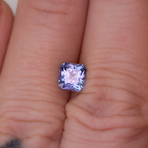 Create your own ring: 1.13ct radiant blue sapphire