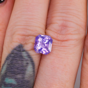 Create your own ring: 3.26ct opalescent violet/purple sapphire
