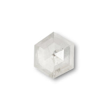 Load image into Gallery viewer, Create your own ring: 0.58ct rosecut hexagon opalescent diamond