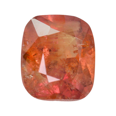 Create your own ring: 1.47ct cushion orange/red Umba sapphire