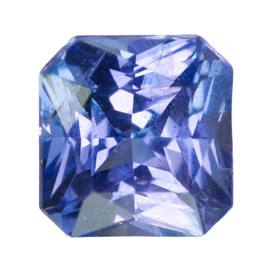 Create your own ring: 1.13ct radiant blue sapphire