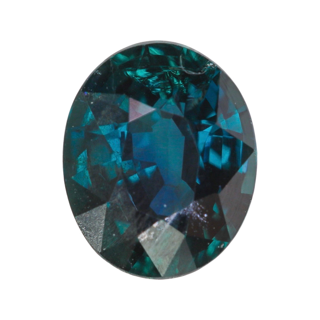 Create your own ring: 1.17ct oval Madagascar teal sapphire